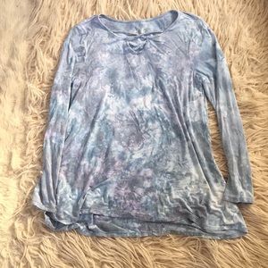 Justice Tie-Dye Top
